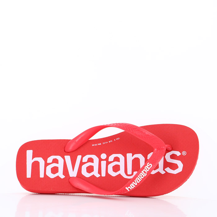 Havaianas chaussures havaianas top logomania ruby red rouge1417601_2