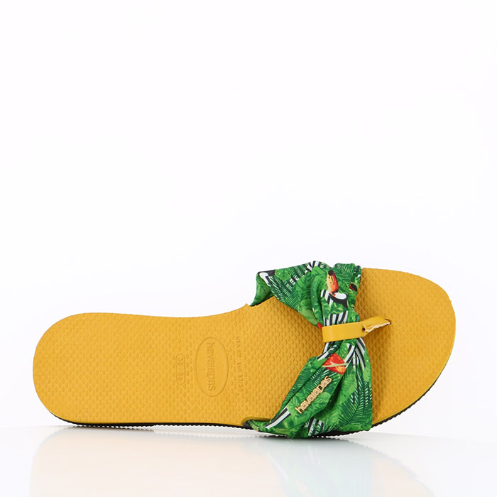 Havaianas chaussures havaianas you saint tropez burned yellow jaune1419901_2