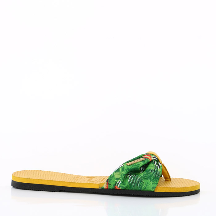 Havaianas chaussures havaianas you saint tropez burned yellow jaune1419901_3