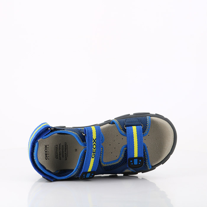 Geox chaussures geox enfant j s.strada b blue yellow bleu1420701_2