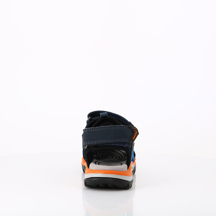 Geox chaussures geox enfant j borealis b. b navy orange bleu1420801_4