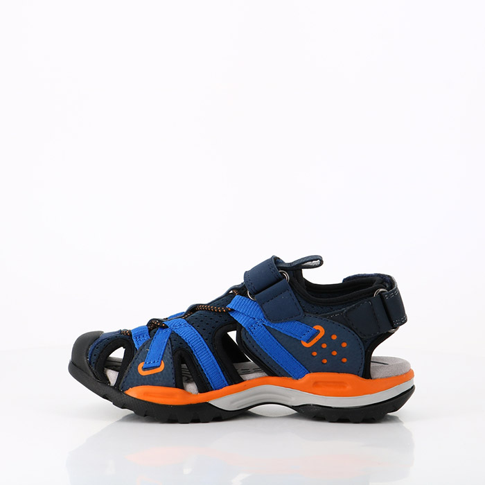 Geox chaussures geox enfant j borealis b. b navy orange bleu1420801_5