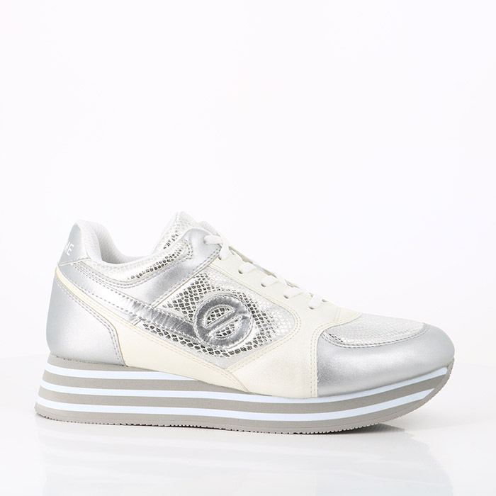 No name chaussures no name parko jogger nasa jenda silver silver argent