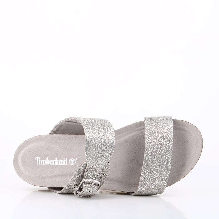 Timberland chaussures timberland sandale double laniere malibu waves argent1424401_2