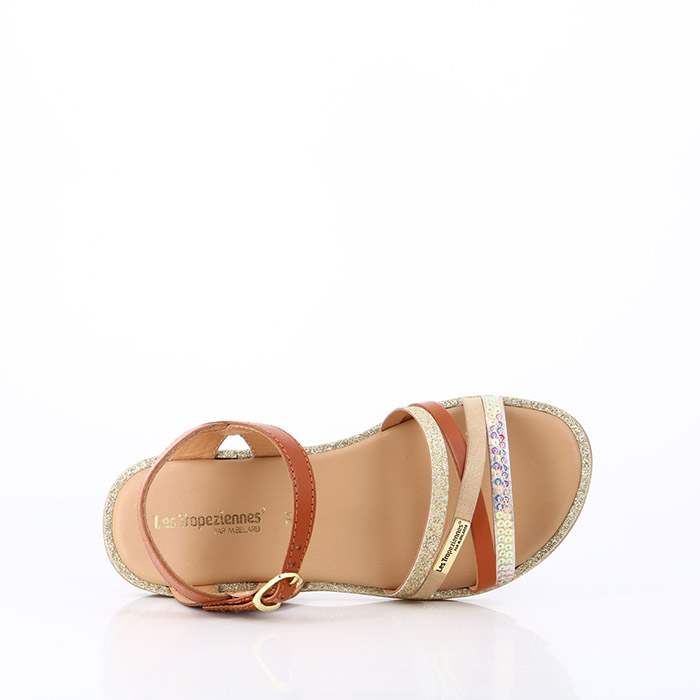 Les tropeziennes chaussures les tropeziennes enfant inaya tan marron1429701_2