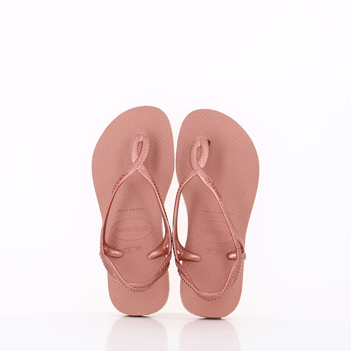 Havaianas chaussures havaianas enfant luna crocus rose rose