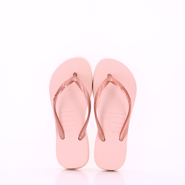 Havaianas chaussures havaianas enfant slim  flatform ballet rose1436201_2