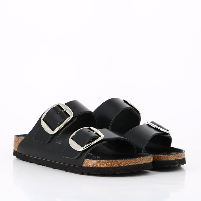 Birkenstock chaussures birkenstock arizona big buckle black hex noir1438401_3