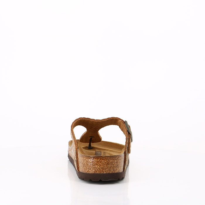 Birkenstock chaussures birkenstock gizeh cuir bs weave tabacco marron1439201_3