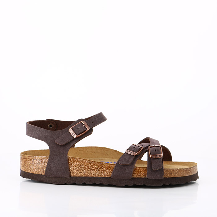 Birkenstock chaussures birkenstock kumba sfb brushed habana marron