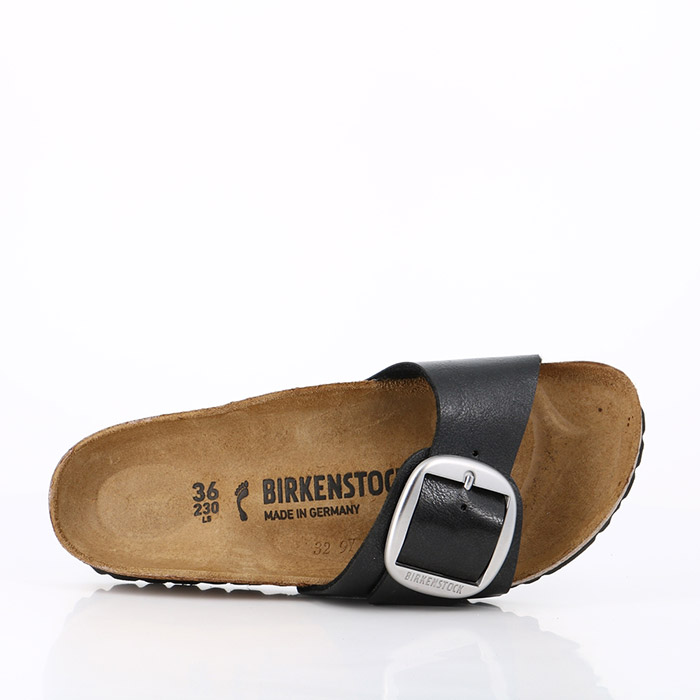 Birkenstock chaussures birkenstock madrid big buckle graceful licorice noir