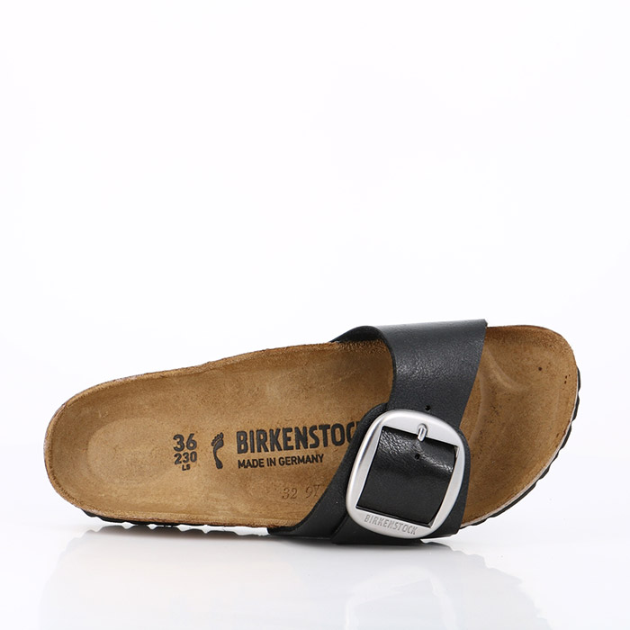 Birkenstock chaussures birkenstock madrid big buckle bf graceful licorice noir