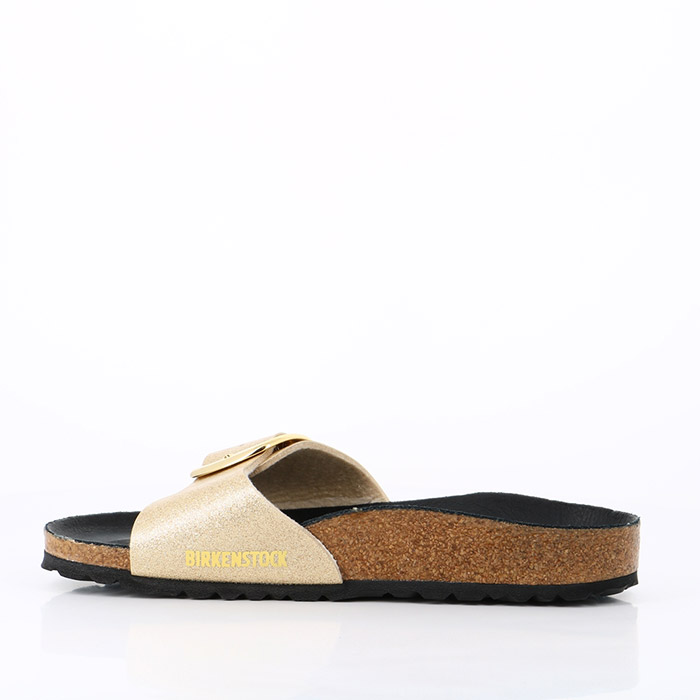 Birkenstock chaussures birkenstock madrid big buckle glitter gold hex black or1440201_4