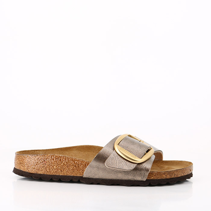 Birkenstock chaussures birkenstock madrid bf big buckle graceful taupe cuivre1440301_2