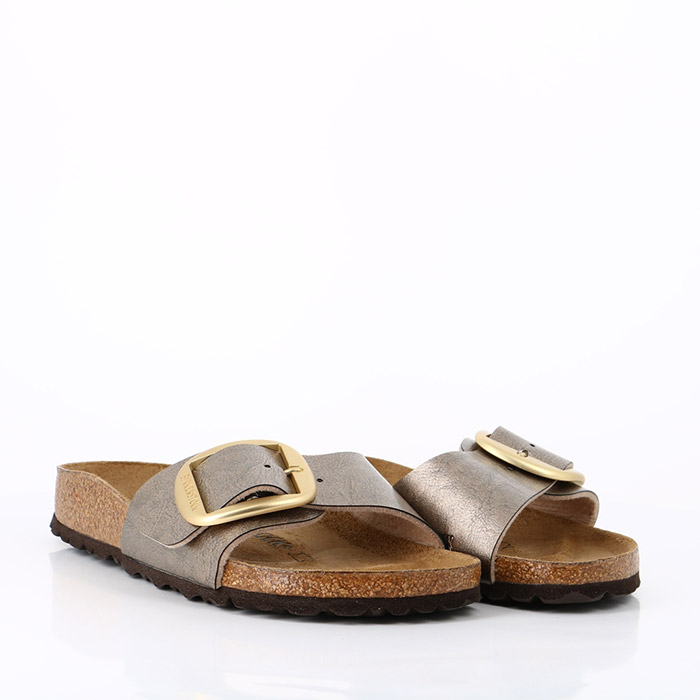 Birkenstock chaussures birkenstock madrid bf big buckle graceful taupe cuivre1440301_6