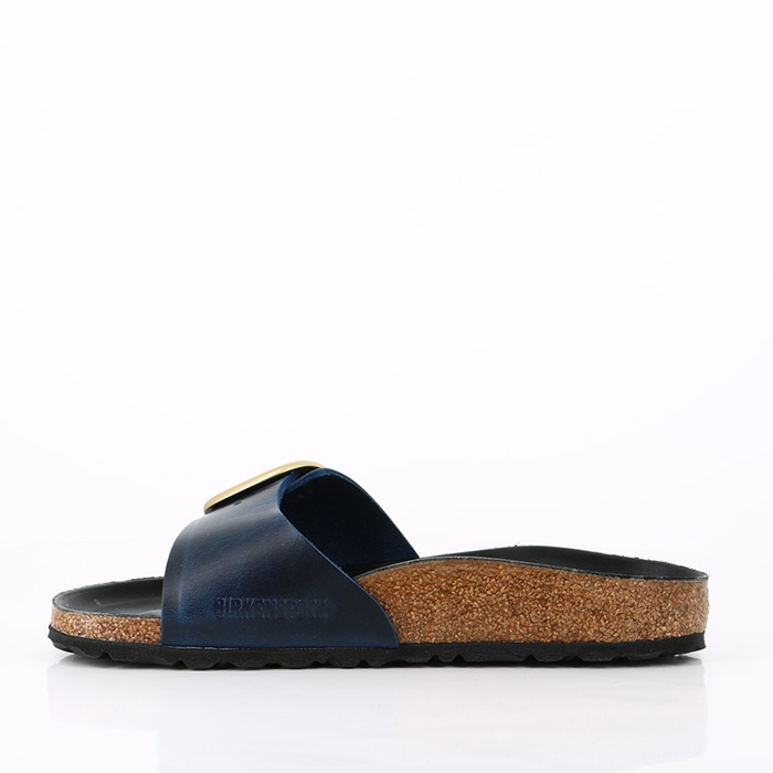 Birkenstock chaussures birkenstock madrid big buckle insignia blue hex black bleu1440401_4