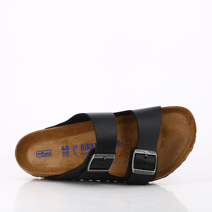 Birkenstock chaussures birkenstock arizona  sfb cuir black noir1441301_2