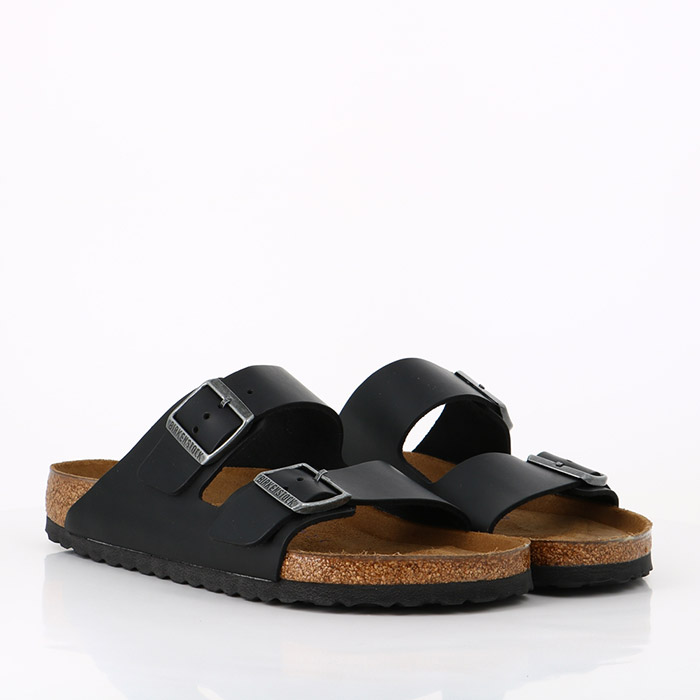 Birkenstock chaussures birkenstock arizona  sfb cuir black noir1441301_6