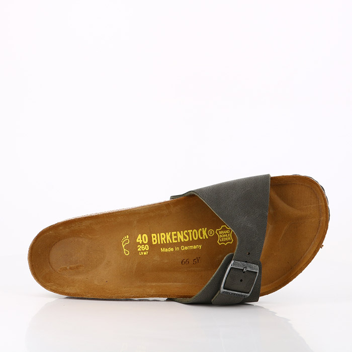 Birkenstock chaussures birkenstock madrid brushed emerald green bleu1441501_2