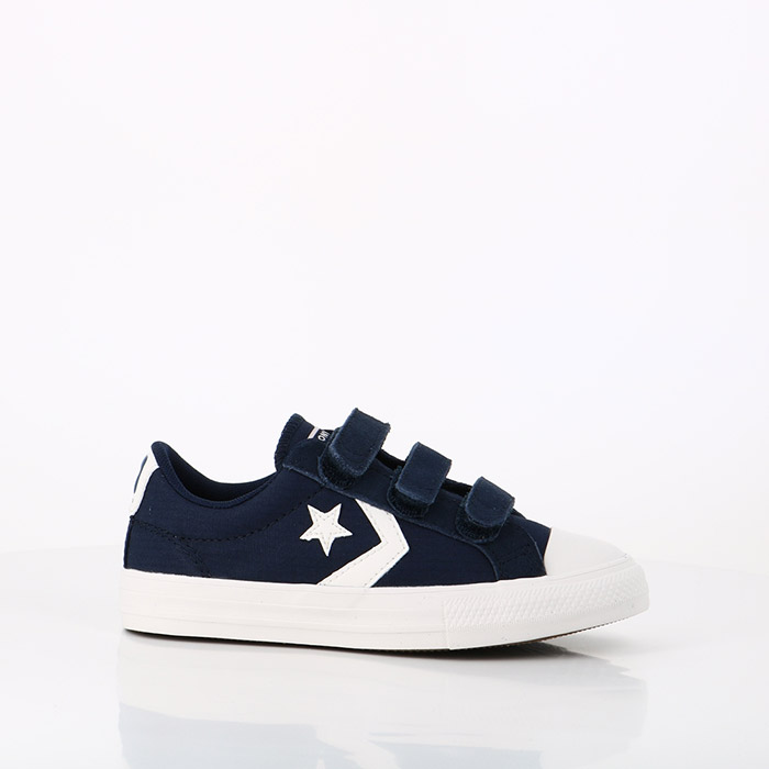 Converse chaussures converse enfant star player 3v ox ripstop easy on dark navy noir