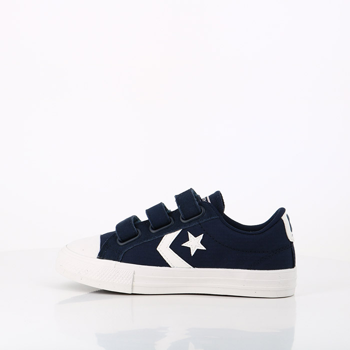 Converse chaussures converse enfant star player 3v ox ripstop easy on dark navy noir1443701_3