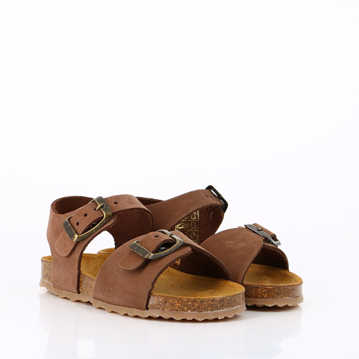 Plakton chaussures plakton bebe pixel nobuck marron1445501_6