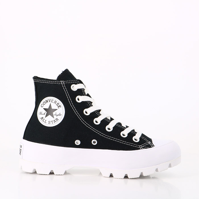 Converse chaussures converse chuck taylor all star lugged hi noir1452301_1