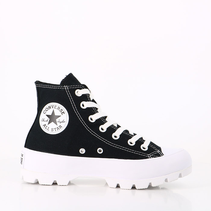 Converse chaussures converse chuck taylor all star lugged hi noir