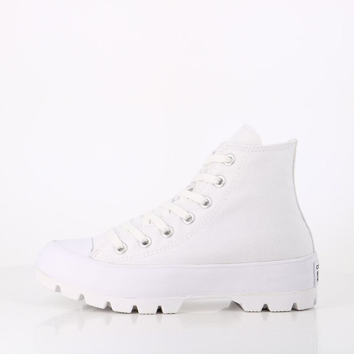 Converse chaussures converse chuck taylor all star lugged hi white blanc1452401_3