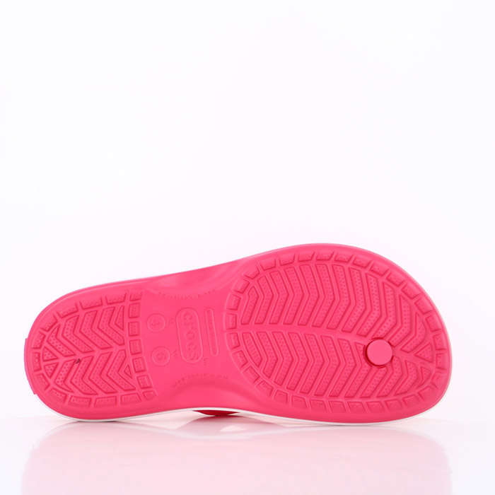 Crocs chaussures crocs crocband flip paradise pink white rose1452901_5