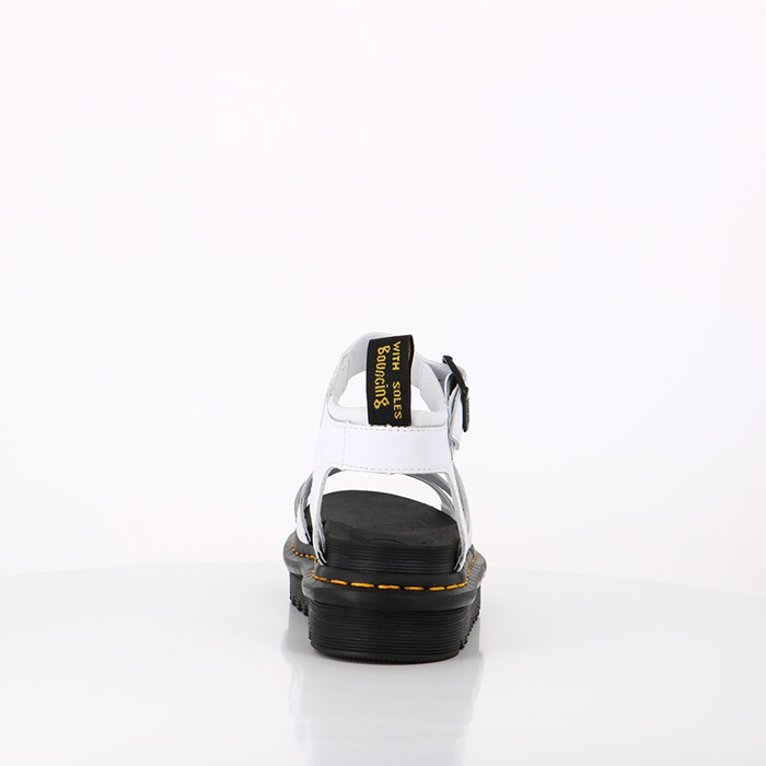 Dr martens chaussures dr martens blaire cuir white hydro leather blanc1454201_3