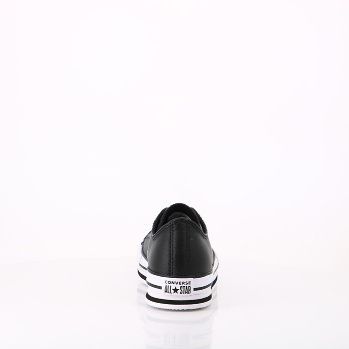 Converse chaussures converse enfant chuck taylor all star eva lift black white black noir1459501_3