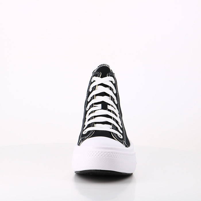 Converse chaussures converse chuck taylor all star move hi noir ivoire naturel blanc noir1460401_5