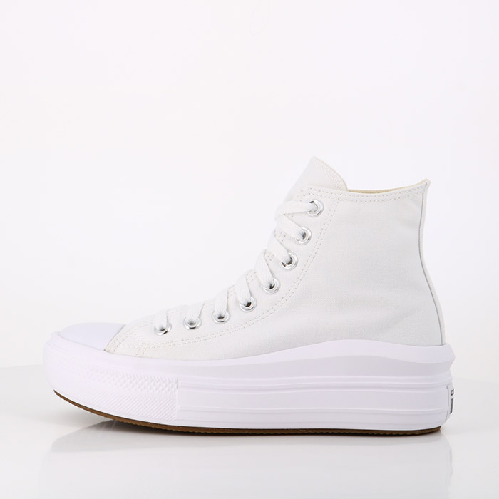 Converse chaussures converse chuck taylor all star move white natural ivory black blanc1460501_4