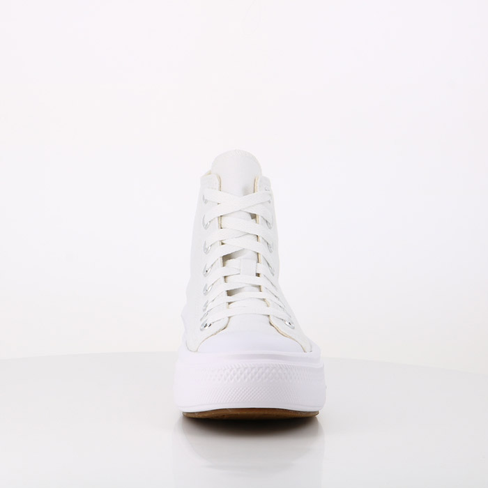 Converse chaussures converse chuck taylor all star move white natural ivory black blanc1460501_5