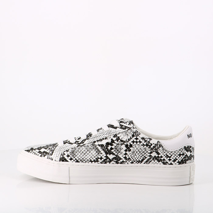 No name chaussures no name arcade sneaker print kobra ice gris1461901_4