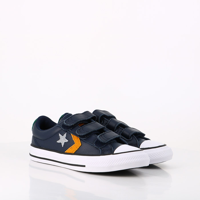 Converse chaussures converse enfant star player leather twist easy on basse obsidian midnight clover bleu1462601_2