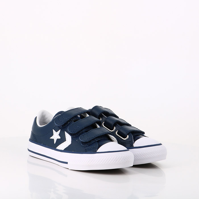 Converse chaussures converse enfant star player easy on basse navy white bleu