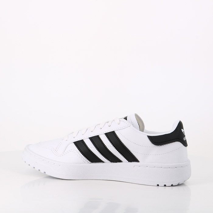 Adidas chaussures adidas team court blanc noir blanc1465001_4