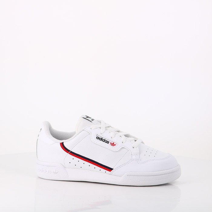 Adidas chaussures adidas enfant continental 80 blanc rouge marine blanc