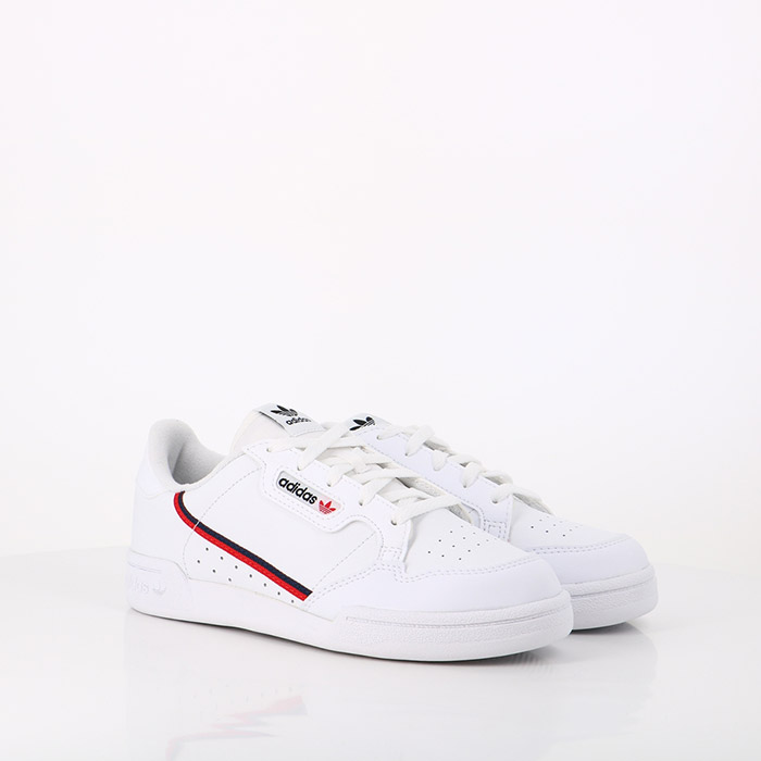 Adidas chaussures adidas enfant continental 80 blanc rouge marine blanc1465301_2
