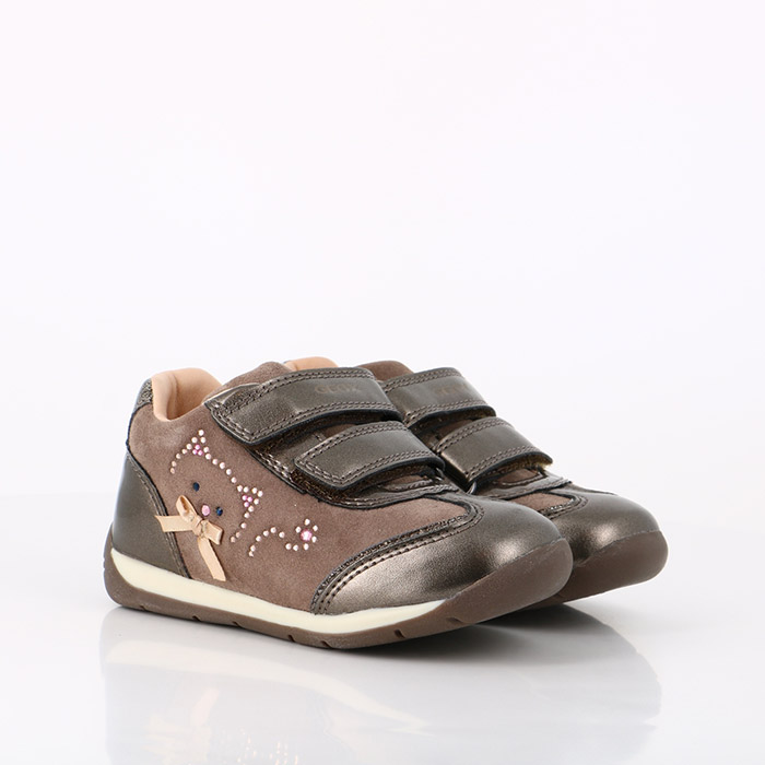 Geox chaussures geox bebe b each g. a smoke grey marron1465601_2