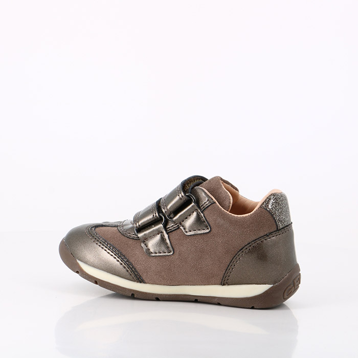 Geox chaussures geox bebe b each g. a smoke grey marron1465601_4