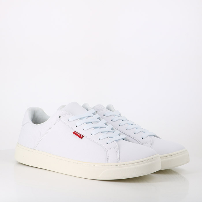 Levis chaussures levis caples regular white blanc1467701_2