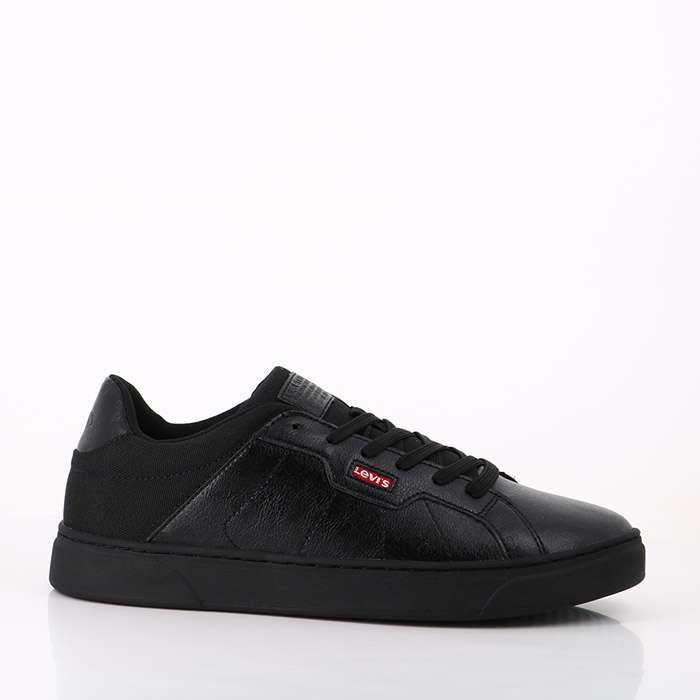Levis chaussures levis caples sport brilliant black noir