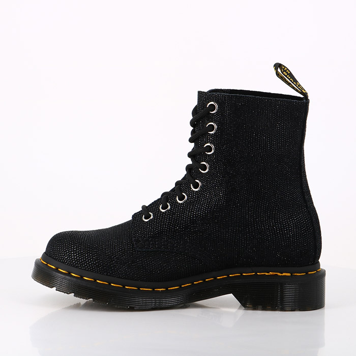 Dr martens chaussures dr martens boots 1460 pascal glitter ray black noir1468701_4