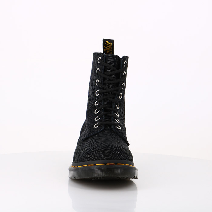 Dr martens chaussures dr martens boots 1460 pascal glitter ray black noir1468701_5
