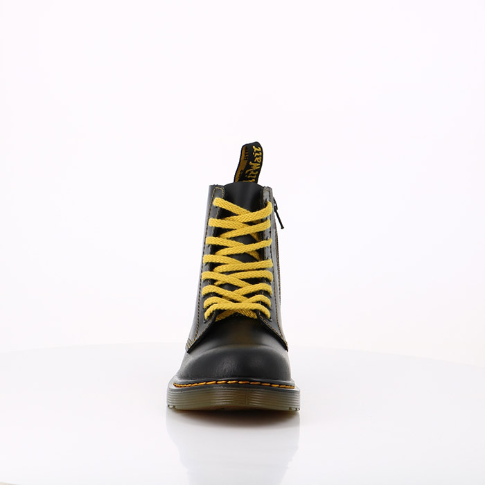 Dr martens chaussures dr martens enfant boots 1460 cuir pablo black noir1468801_4