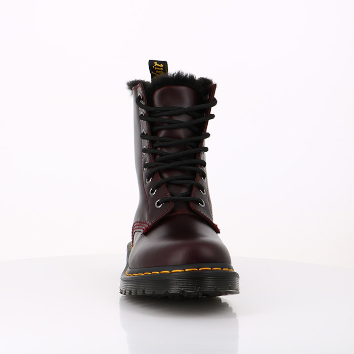 Dr martens chaussures dr martens 1460 serena oxblood atlas bordeaux1469701_5