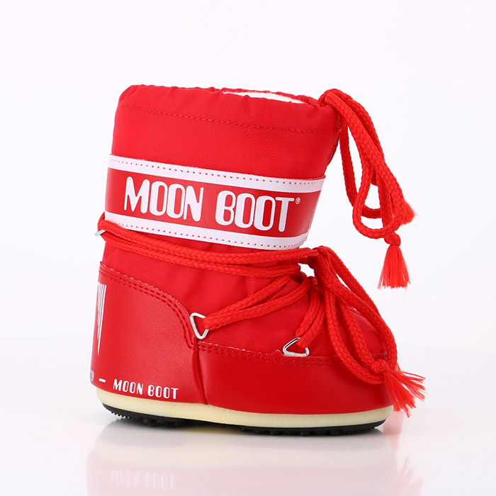 Moon boot chaussures moon boot bebe mini nylon red rouge